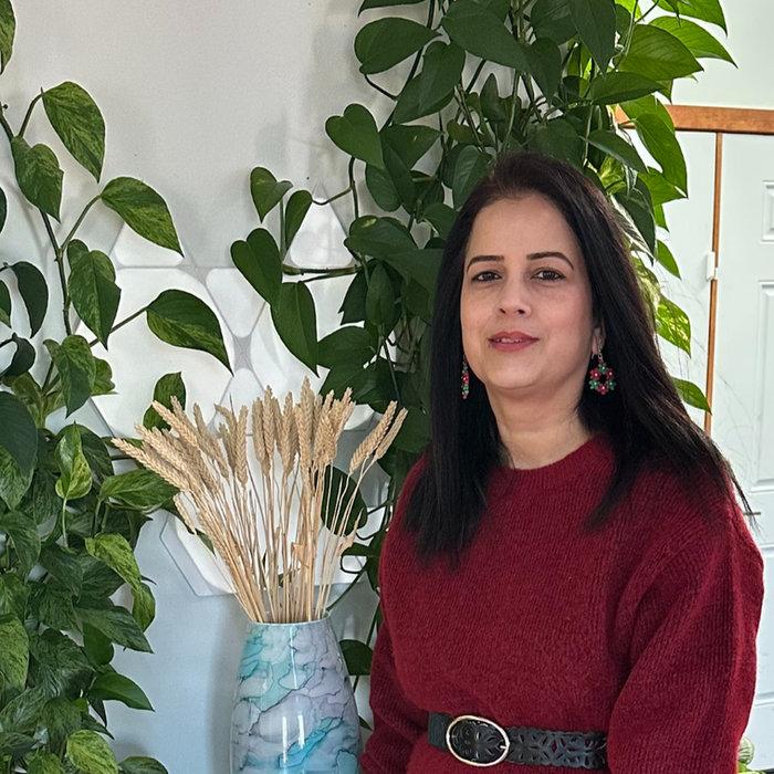 Portrait of Neeta, founder of Neat by Neeta
